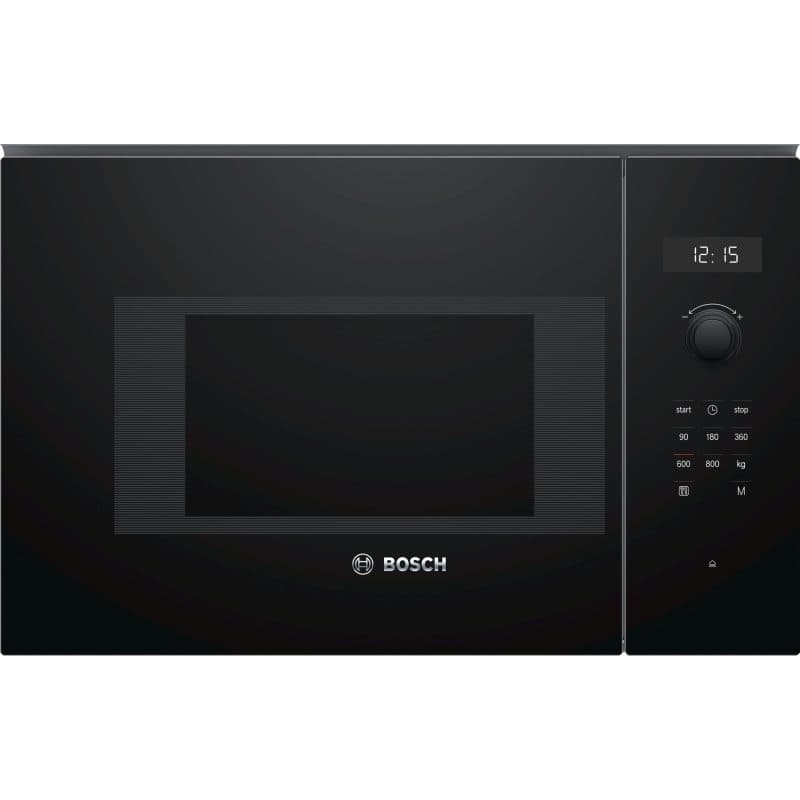 Forno a microonde da incasso solo microonde 20 l 800 W nero - Bosch Serie 6 BFL524MB0