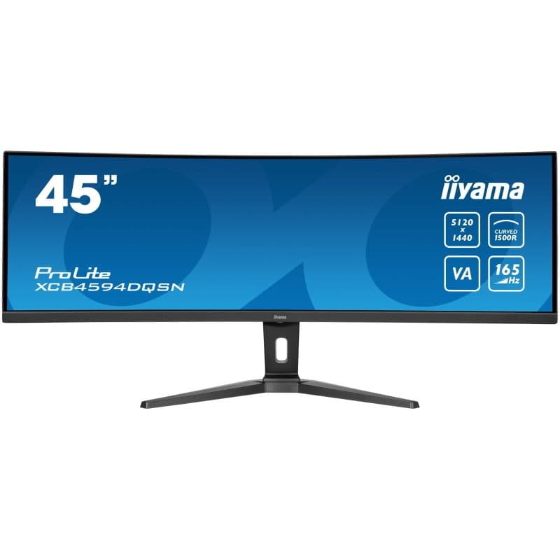 Monitor curvo 45 pollici UWQHD 5120 x 1440 Dual QHD LED nero - iiyama G-Master