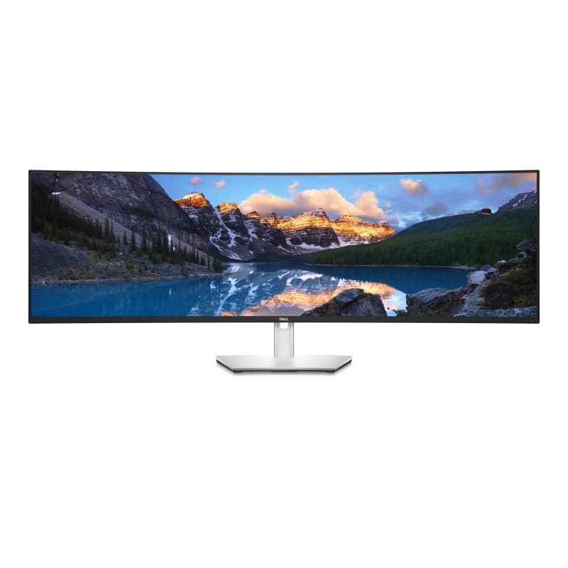 Monitor 49 pollici 5K Ultra HD 5120 x 1440 LCD nero e argento - Dell UltraSharp U4924DW