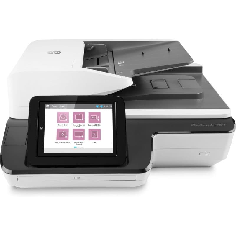 Scanner piano e ADF 600 x 600 dpi A3 nero/bianco - HP ScanJet Enterprise Flow N9120 FN2