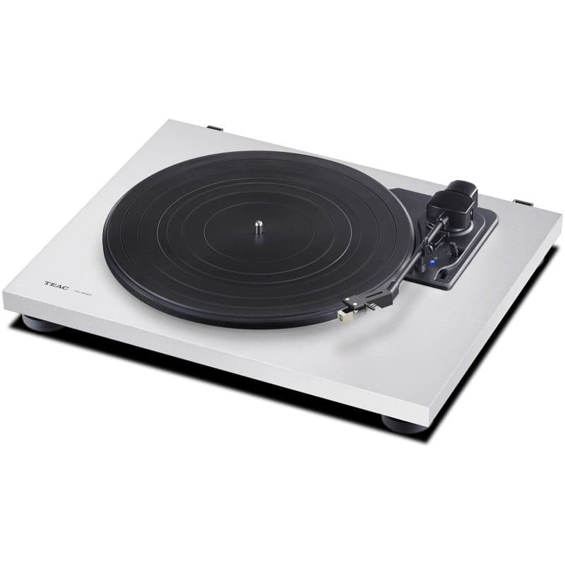 Giradischi con trasmissione a cinghia semiautomatico nero, bianco - Teac TN-180BT-A3