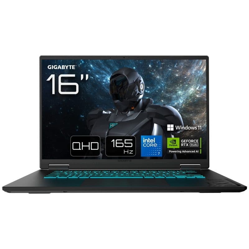 Notebook 40,6 cm (16 pollici) Quad HD+ Intel Core 7 240H 32GB LPDDR5X - Gigabyte Gaming A16 Pro DYHG5DECC4SH