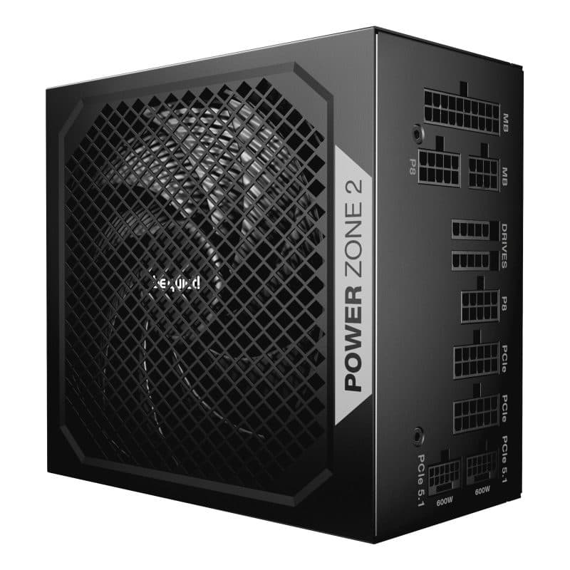 Alimentatore per computer 1200 W 20+4 pin ATX nero - be quiet! Power Zone 2
