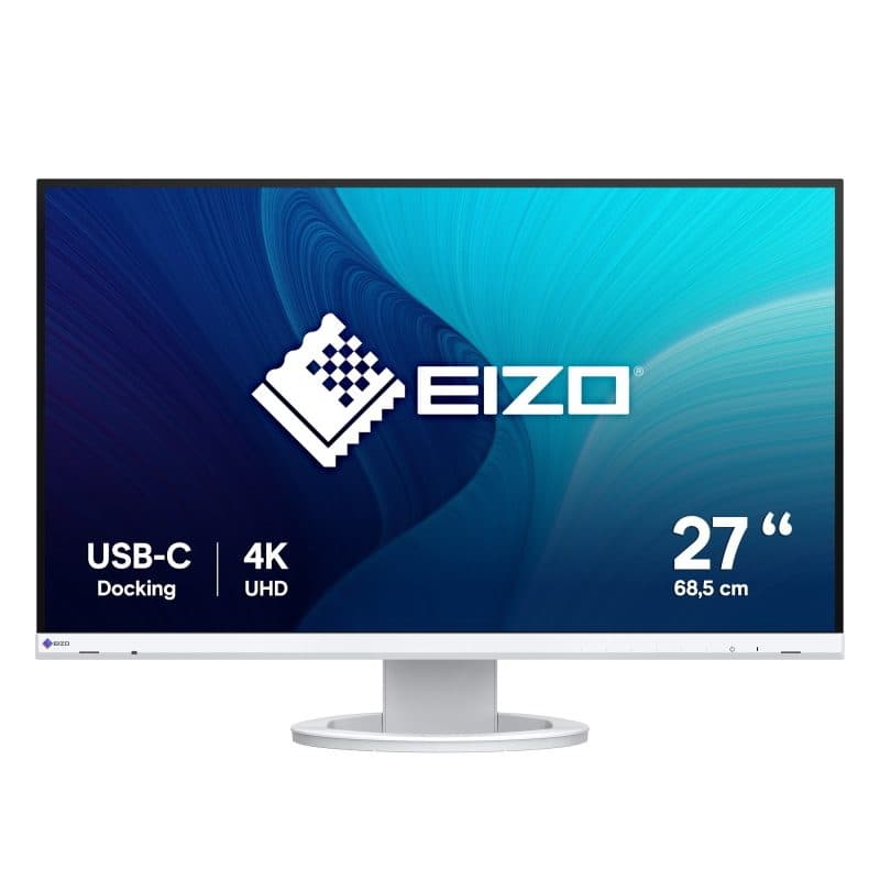Monitor LED 68,6 cm (27 pollici) 4K Ultra HD 3840 x 2160 LCD bianco - Eizo FlexScan EV2740S