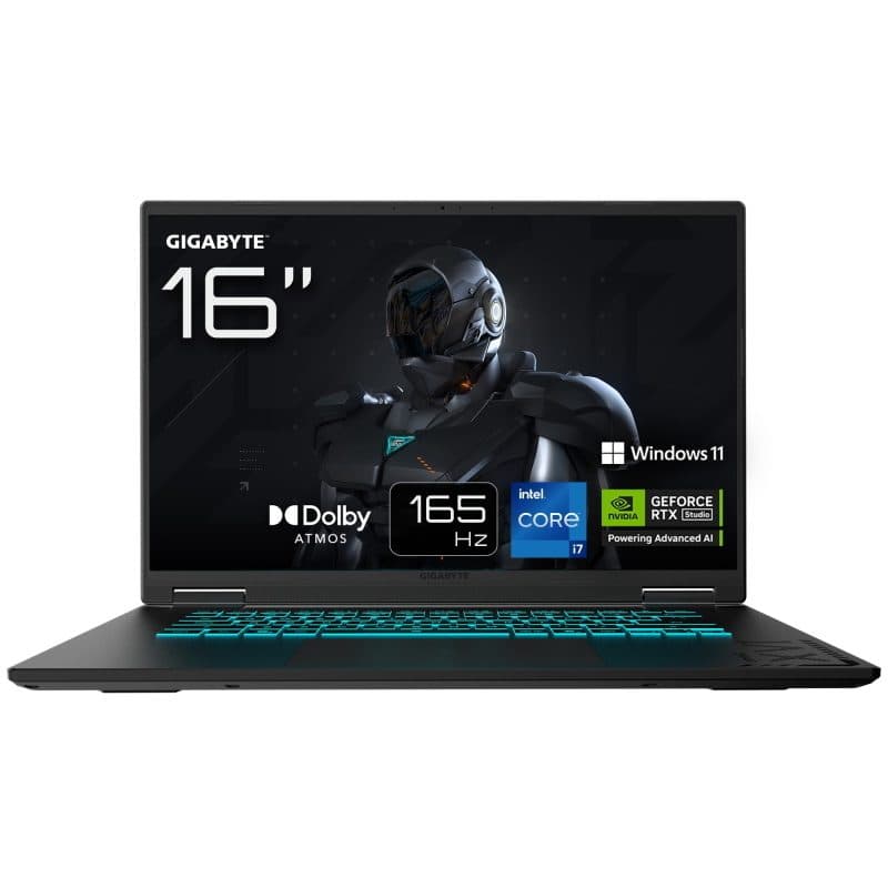 Notebook Intel Core i7-13620H 40,6 cm (16 pollici), tastiera QWERTZ - Gigabyte Gaming A16 CTHI3DE894SH