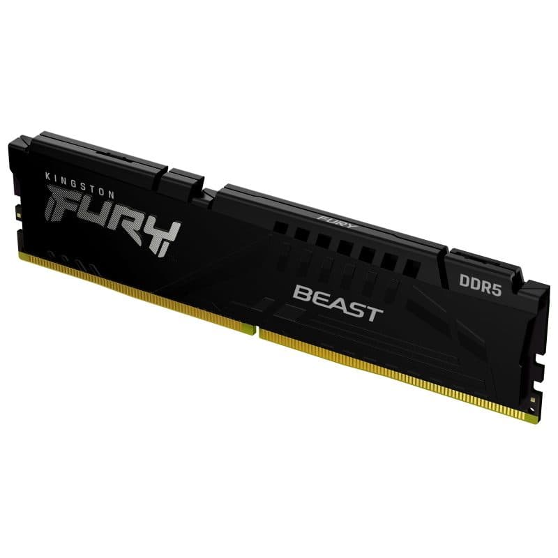 Memoria RAM 32GB DDR5 5600MT/s CL36 DIMM nero - Kingston Fury Beast