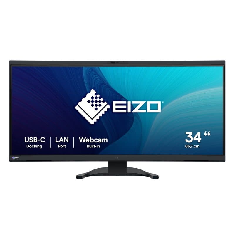 Monitor LED ultrawide 34.1 pollici (86,6 cm) Quad HD 3440 x 1440 nero - EIZO FlexScan EV3450XC-BK