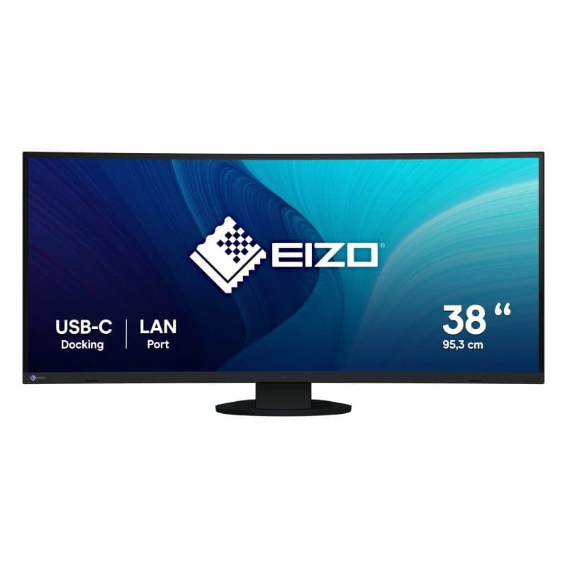 Monitor LED ultrawide 37.5 pollici (95,2 cm) 3840 x 1600 pixel Quad HD+ nero - Eizo FlexScan EV3895-BK