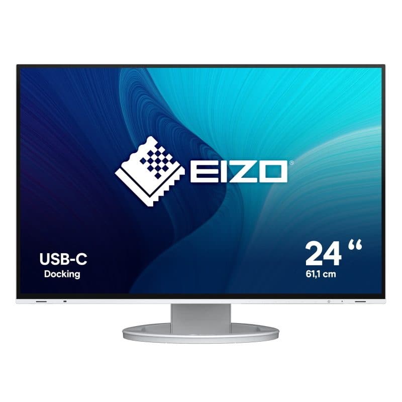 Monitor LED 24.1 pollici (61,2 cm) 1920 x 1200 pixel WUXGA bianco - Eizo FlexScan EV2485-WT