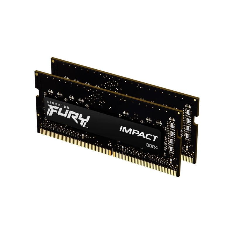Memoria RAM 32GB (kit da 2) DDR4 3200 MT/s CL20 SODIMM - Kingston Fury Impact