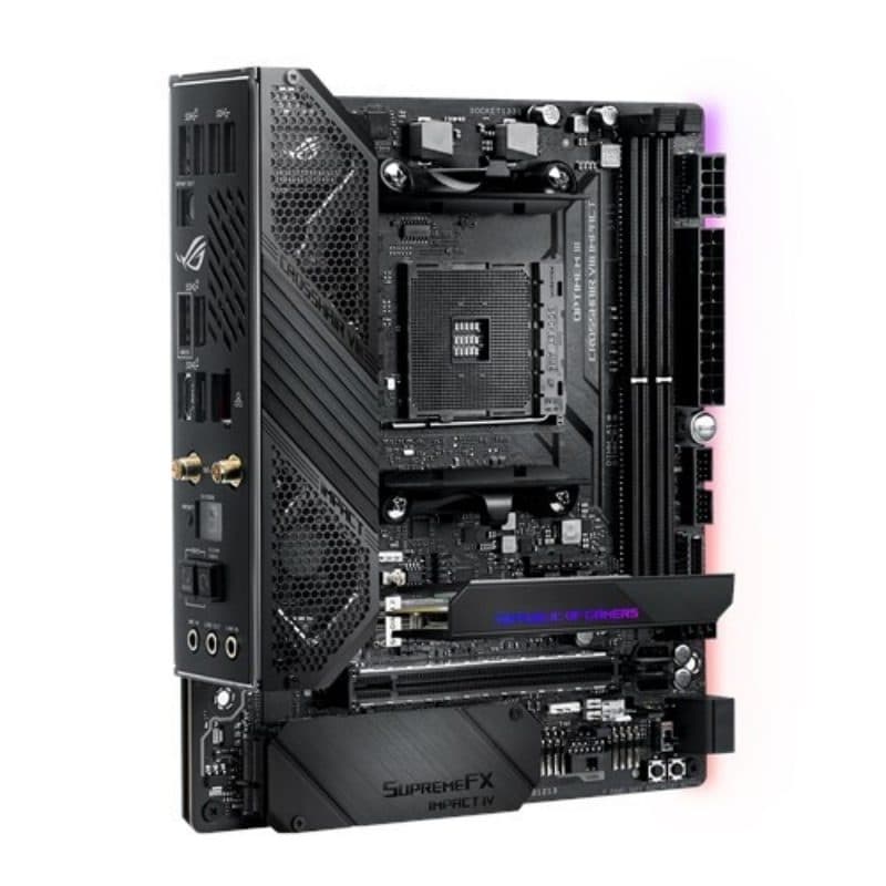 Scheda madre AMD X570 socket AM4 mini DTX - ASUS ROG Crosshair VIII Impact
