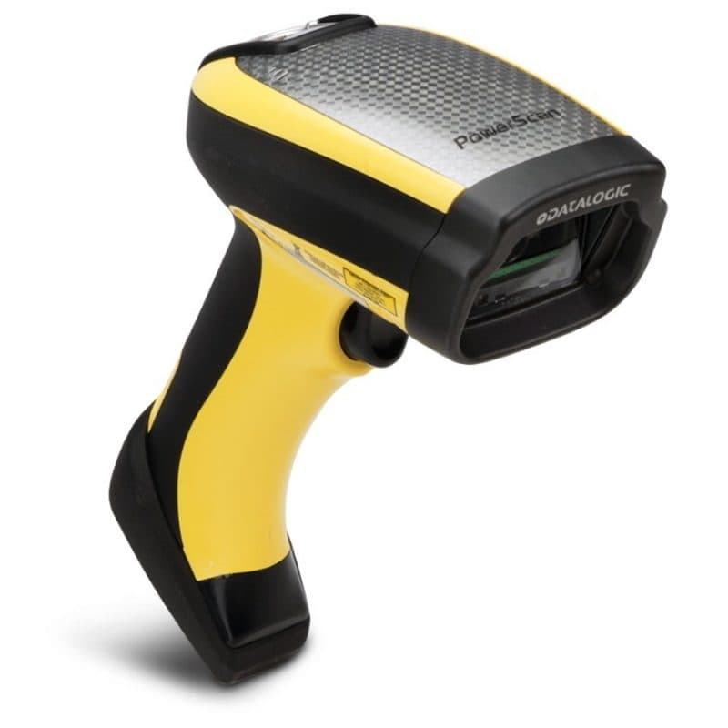 Lettore di codici a barre portatile 1D/2D a fotodiodo nero, giallo - Datalogic PowerScan PD9531