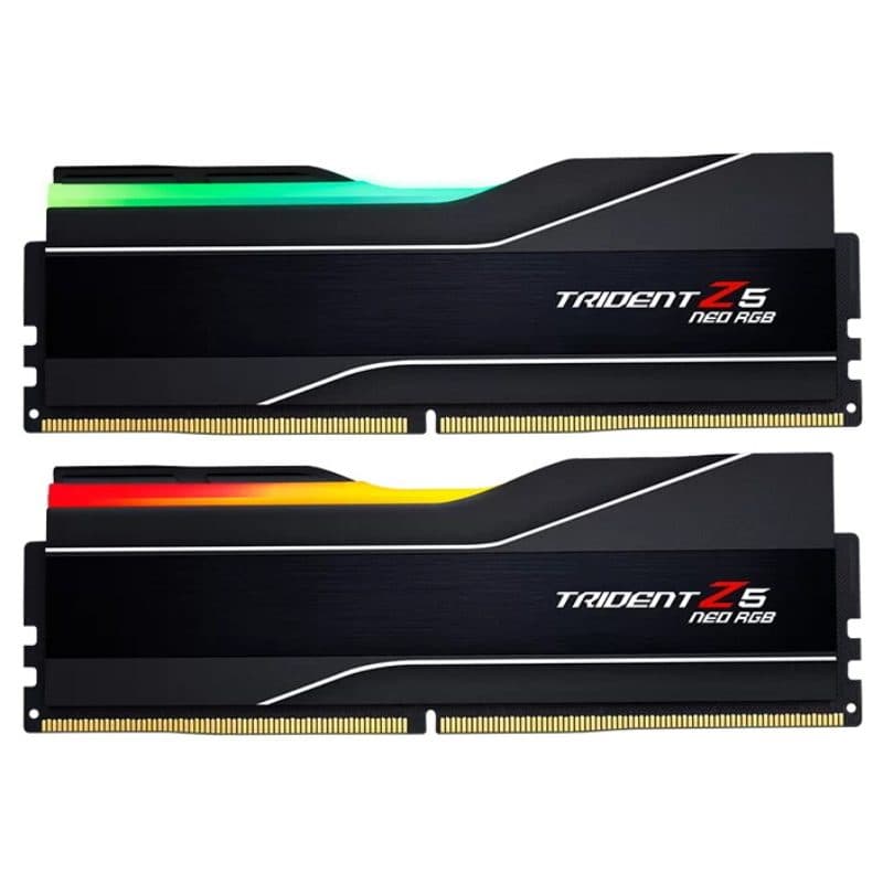 Memoria RAM 128 GB (2 x 64 GB) DDR5 6000 MHz - G.Skill Trident Z5 Neo RGB F5-6000J3444F64GX2-TZ5NR