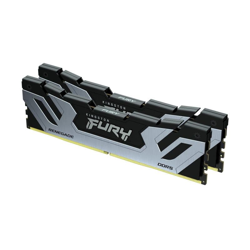 Memoria RAM 24GB DDR5 8400MT/s CL40 CUDIMM XMP argento - Kingston Fury Renegade