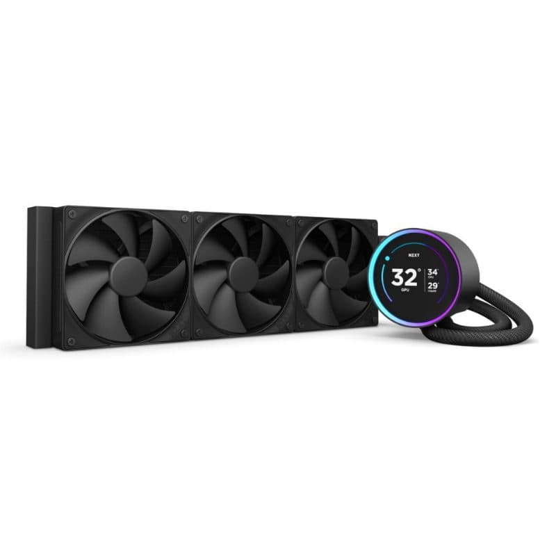 Raffreddamento a liquido all-in-one per processore 12 cm nero - NZXT Kraken Elite 360
