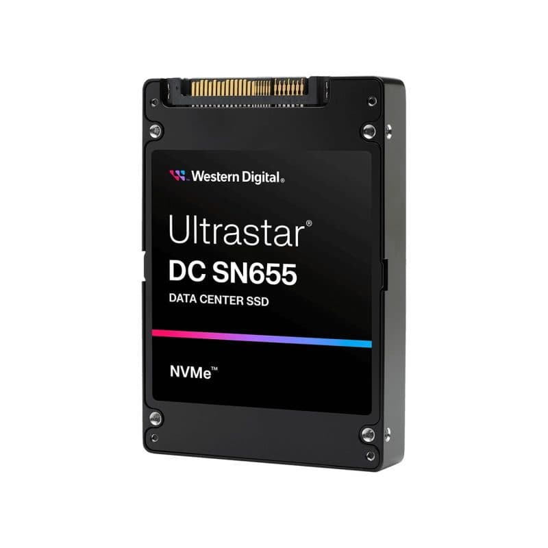 SSD U.3 3,84 TB PCI Express 4.0 NVMe TLC 3D NAND - Western Digital Ultrastar DC SN655