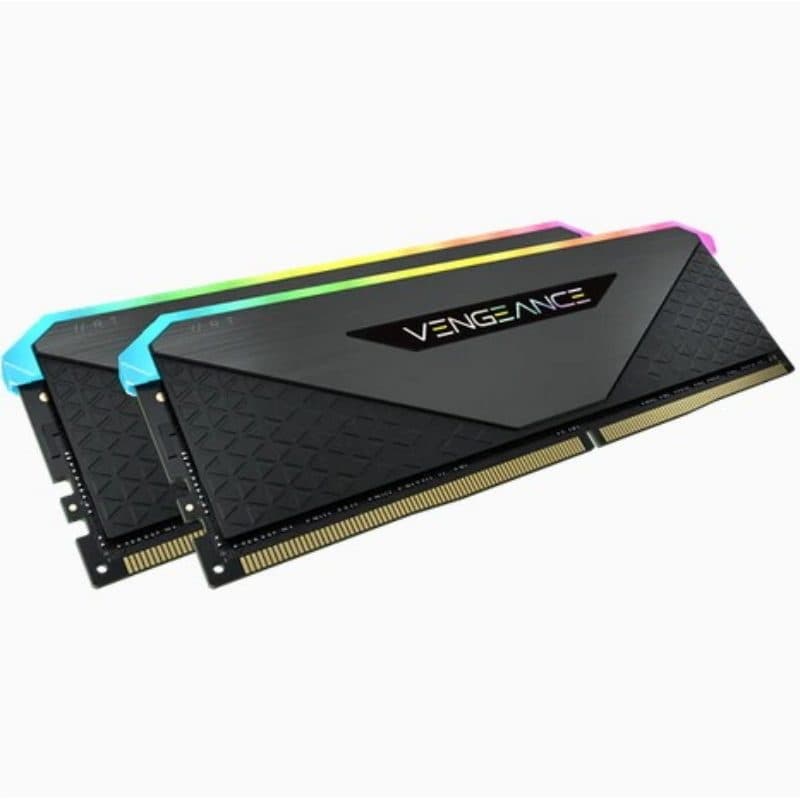 Memoria RAM 16 GB (2 x 8 GB) DDR4 3200 MHz - Corsair Vengeance RGB CMN16GX4M2Z3200C16