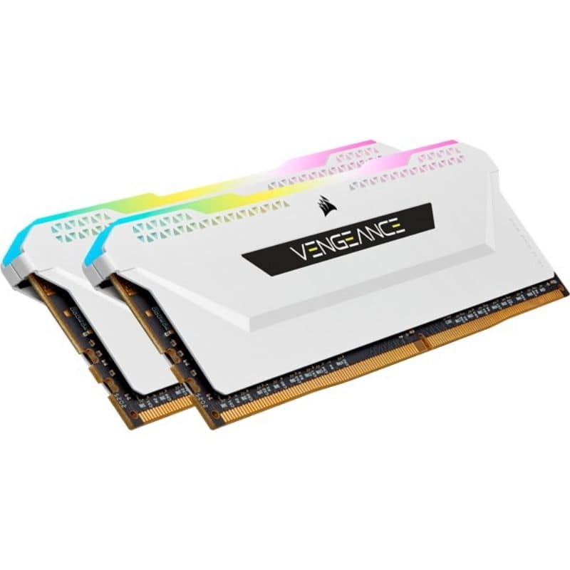 Memoria RAM 16 GB (2 x 8 GB) DDR4 3200 MHz - Corsair Vengeance RGB Pro CMH16GX4M2E3200C16W