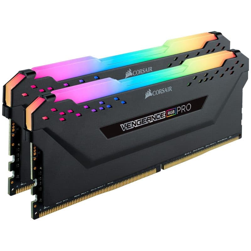 Memoria RAM 32 GB (2 x 16 GB) DDR4 2666 MHz - Corsair Vengeance RGB Pro CMW32GX4M2A2666C16