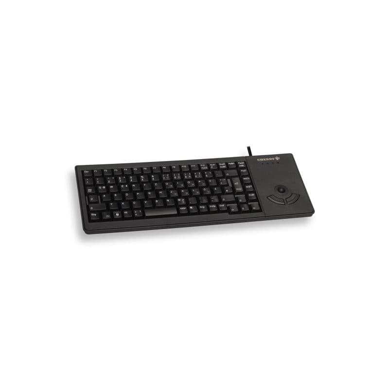Tastiera con trackball USB QWERTZ tedesco nero - Cherry XS Trackball G84-5400