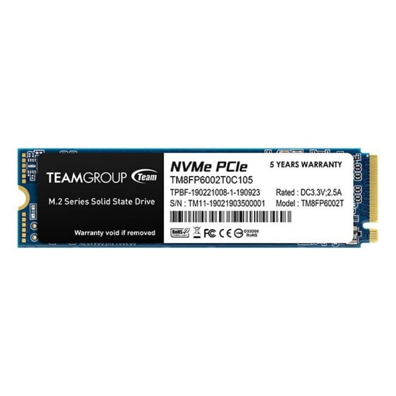 SSD M.2 NVMe 2 TB PCI Express 3.0 3D NAND - Team Group MP33