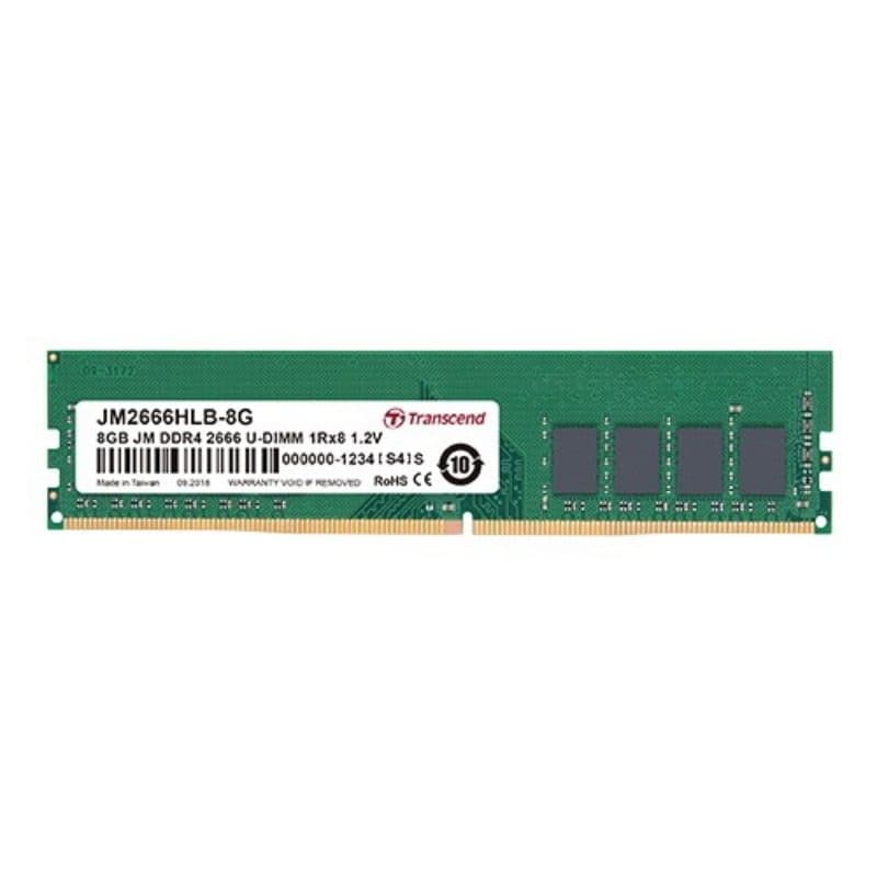 Memoria RAM 16GB (2 x 8GB) DDR4 2666 MHz - Transcend JetRam JM2666HLB-16G