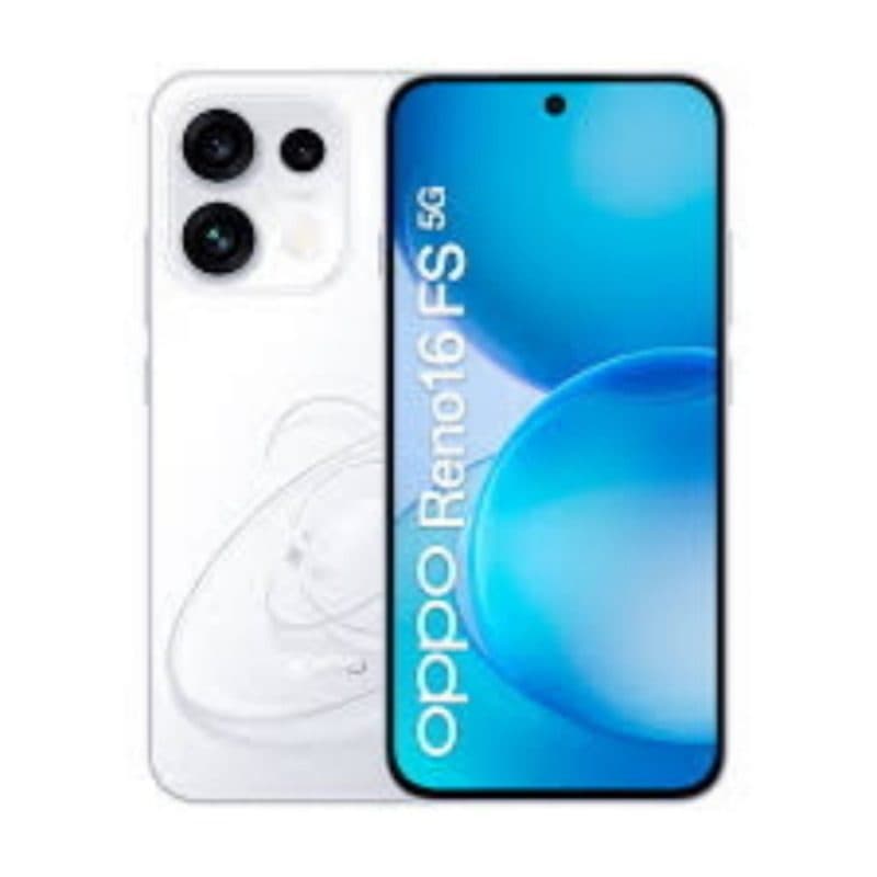 Smartphone 5G dual SIM 6.57 pollici octa core 8GB RAM 512GB Vodafone Italia bianco Pop - Oppo Reno 16 FS