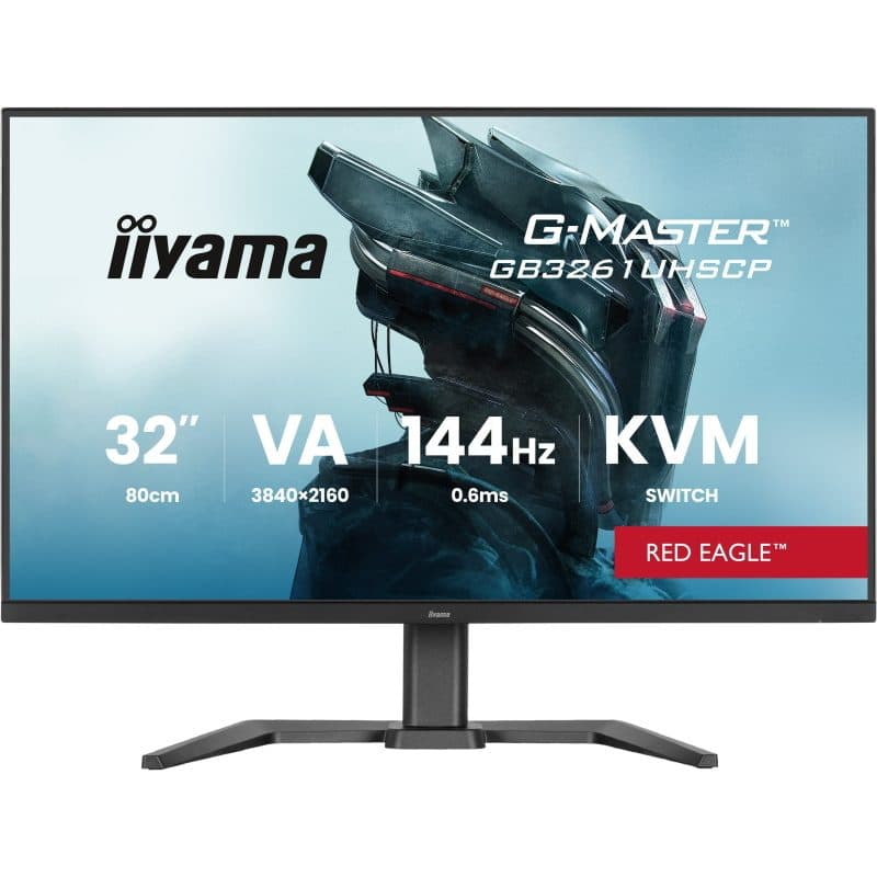 Iiyama g-master gb3261uhscp-b1 monitor pc 80 cm (31.5\) 3840 x 2160 pixel 4k ultra hd led nero