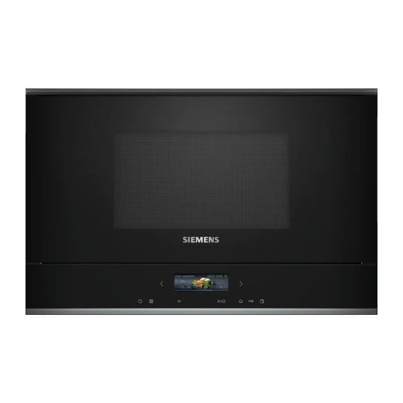 Siemens iq700 bf722l1b1 forno a microonde nero solo microonde da incasso 21 l 900 w