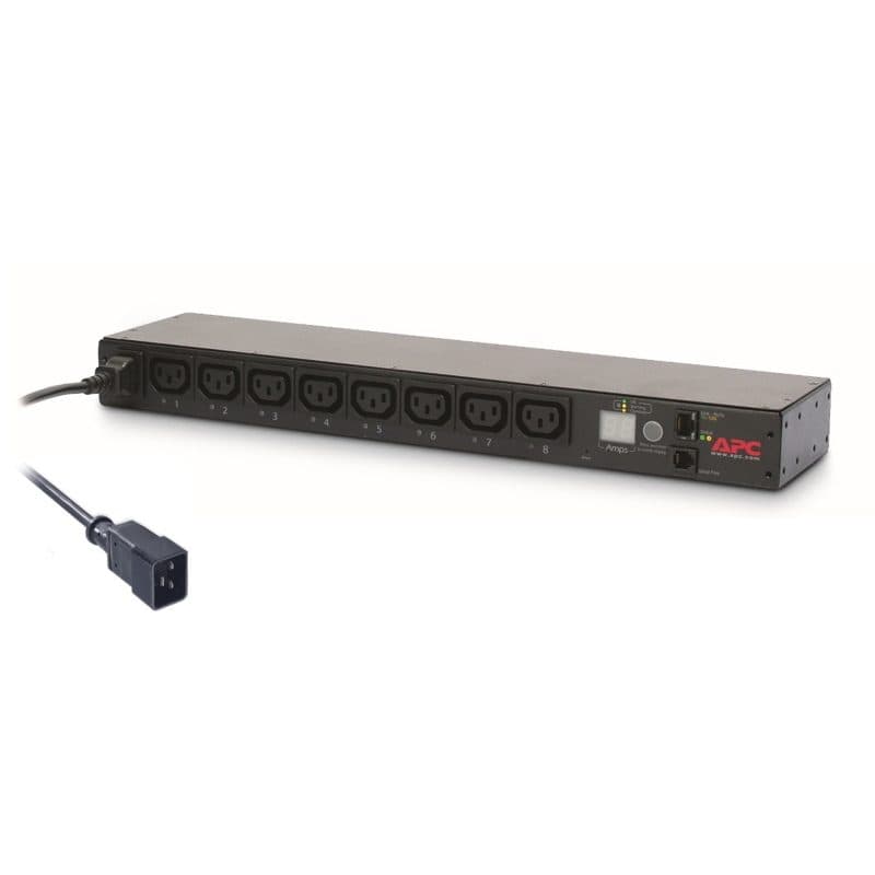 Apc ap7921b unità di distribuzione dell\`energia (pdu) 8 presa(e) ac 0u/1u nero