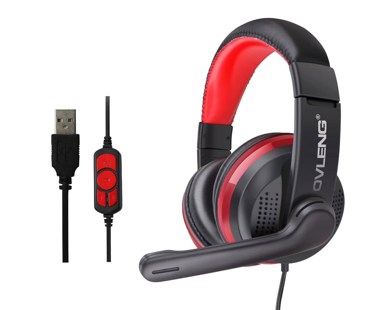 Cuffia USB con microfono - Ovleng GT 91