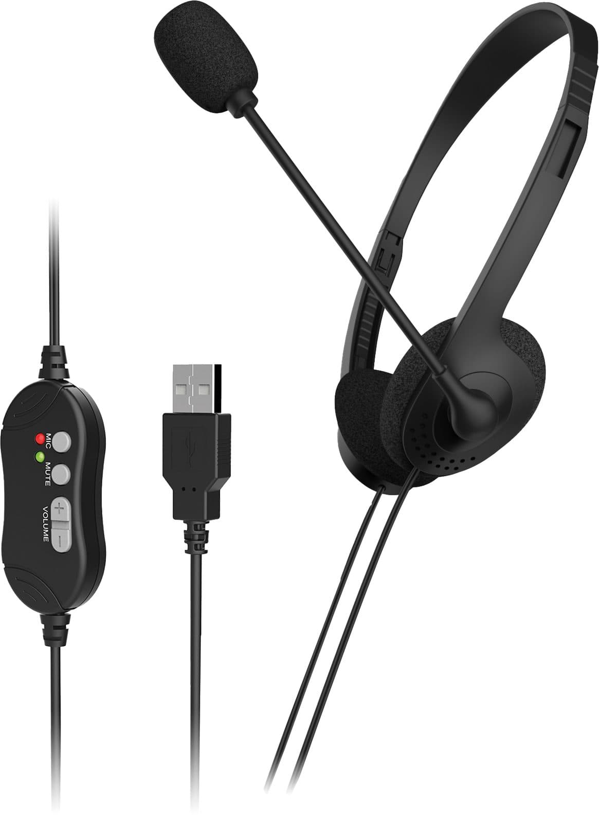 Cuffia USB con microfono - Karma HPM 1138