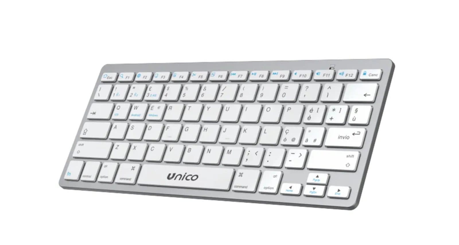 Tastiera Portatile Dual-Mode 2.4G+BT - Unico KB 2113