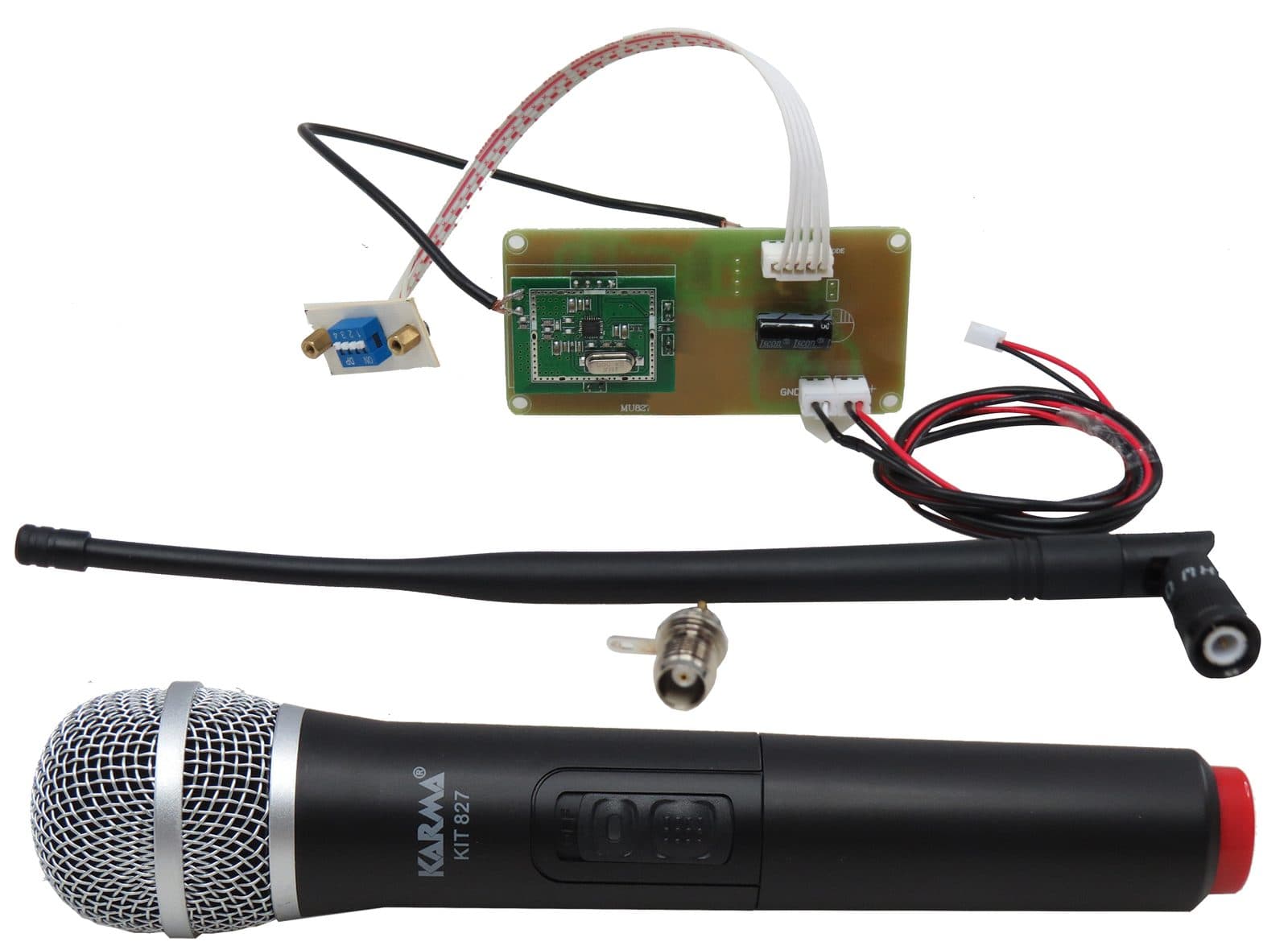 Sistema radiomicrofonico freq.: 640- 655 Mhz - Karma KIT 827C