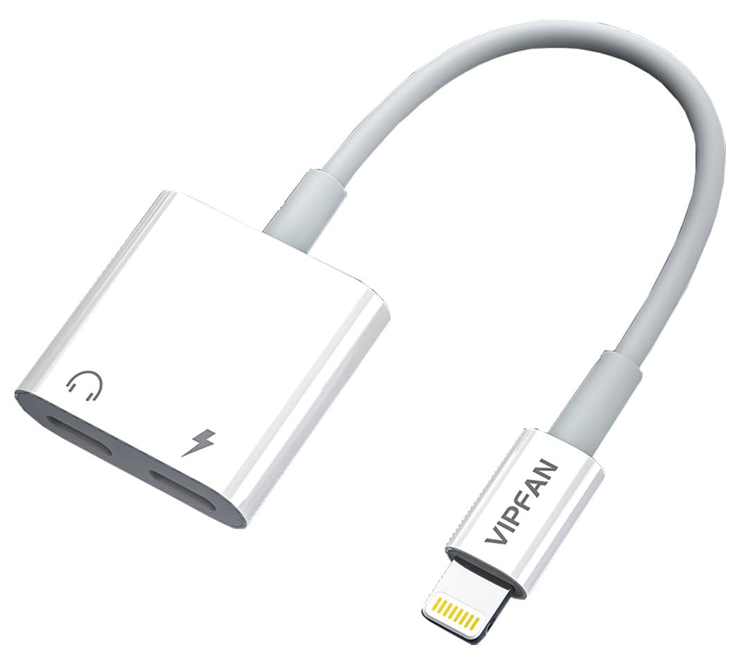 Adattatore Lightning con ricarica + 2 prese lightning - Vipfan L 09