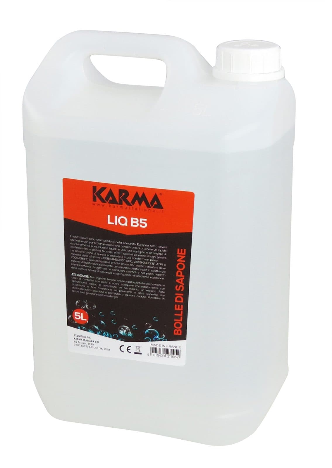 Liquido per Bubble Machines 5L - Karma LIQ B5