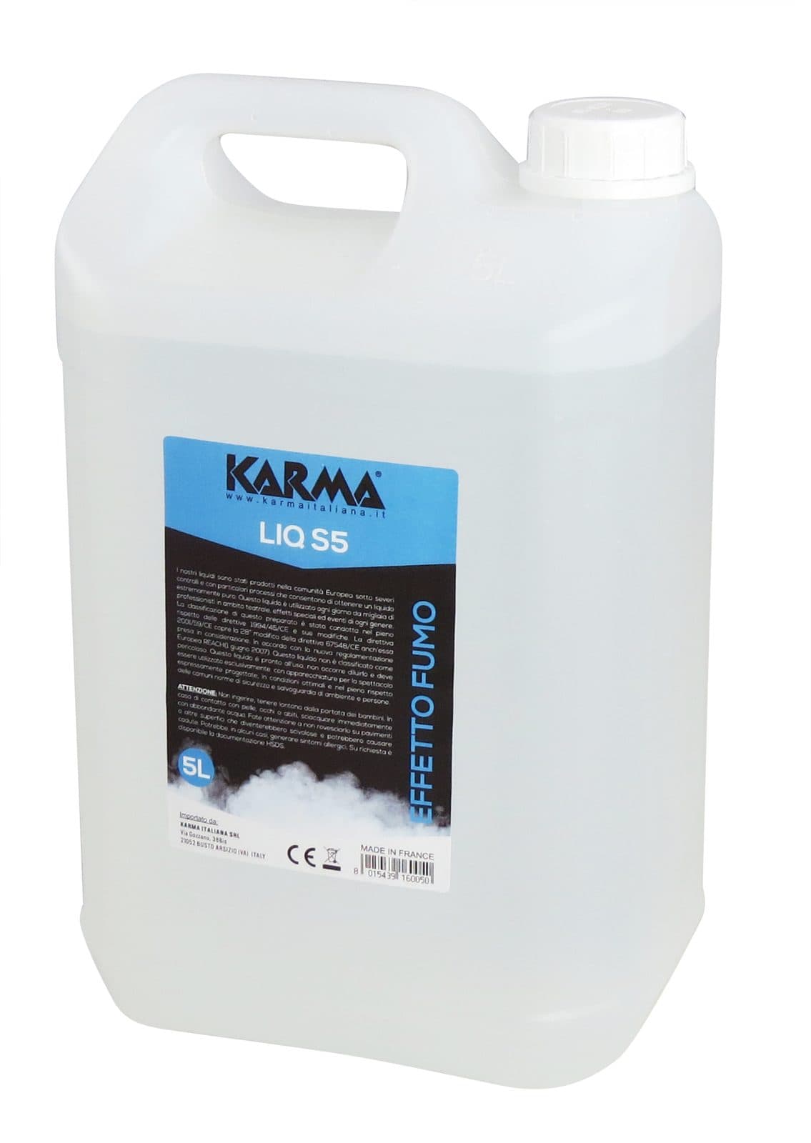Liquido per Smoke Machines 5L - Karma LIQ S5