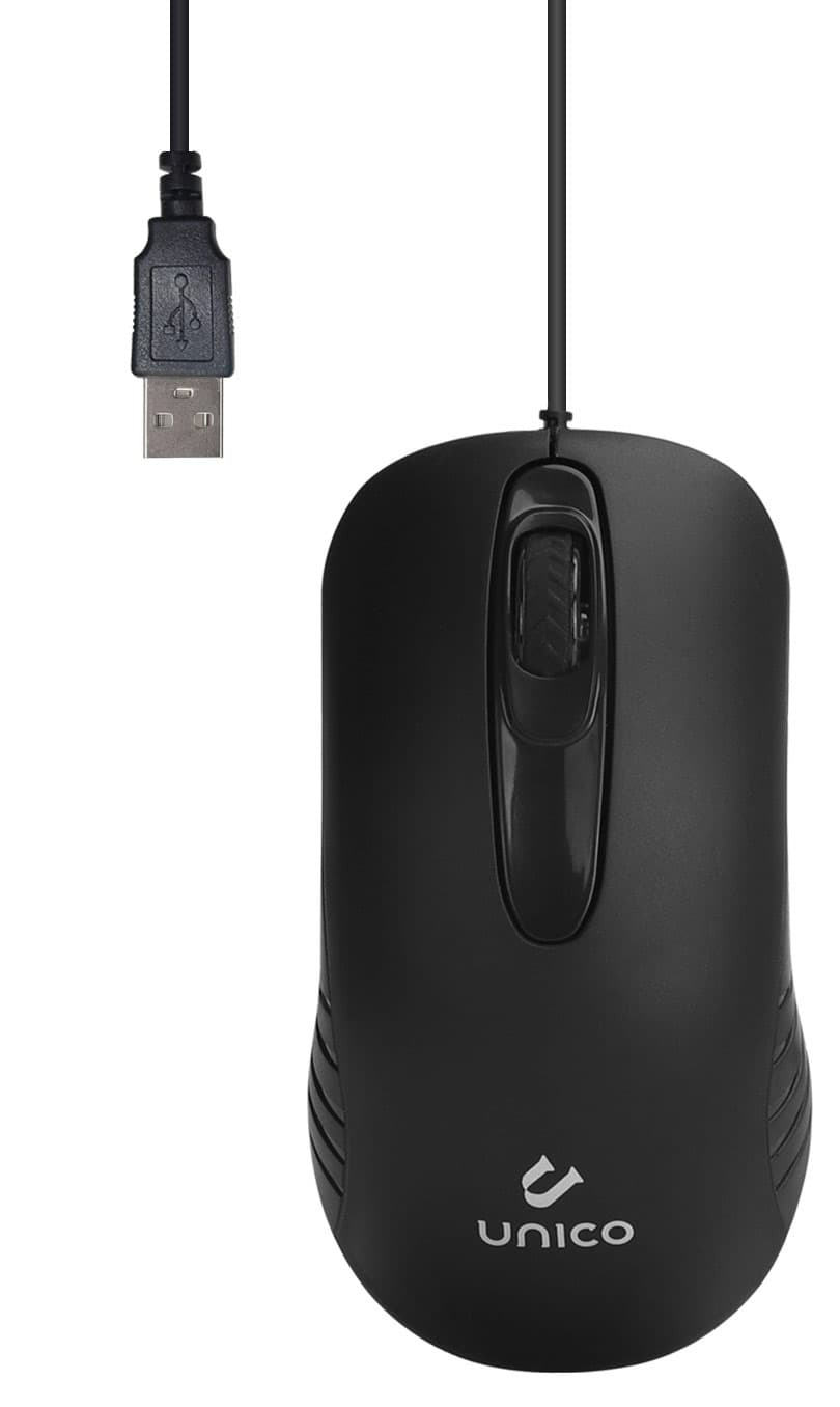 Mouse USB - 1200dpi - Unico MS 9580