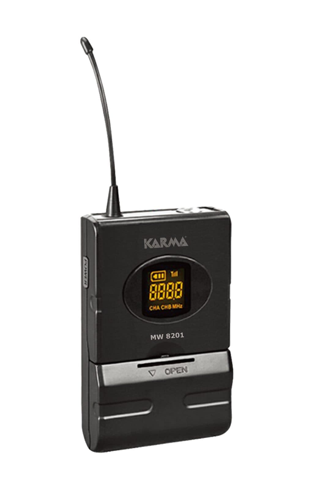 Trasmettitore bodypack per serie SET 8200 - Karma MW 8201A