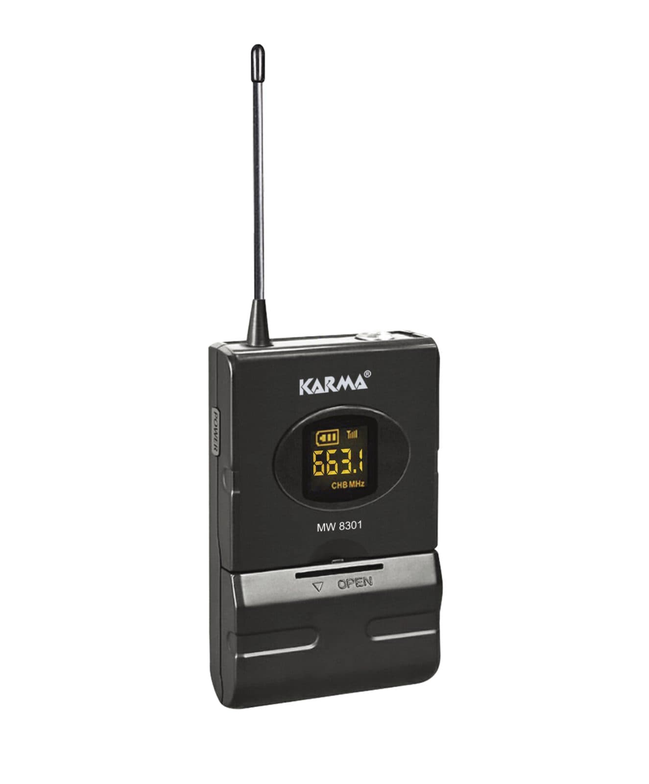 Trasmettitore bodypack per serie SET 8300 - Karma MW 8301B