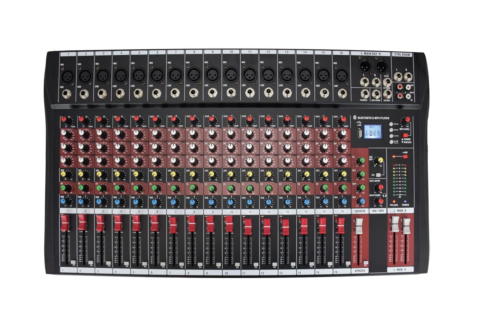 Mixer microfonico 16 canali - Glemm MX 4816