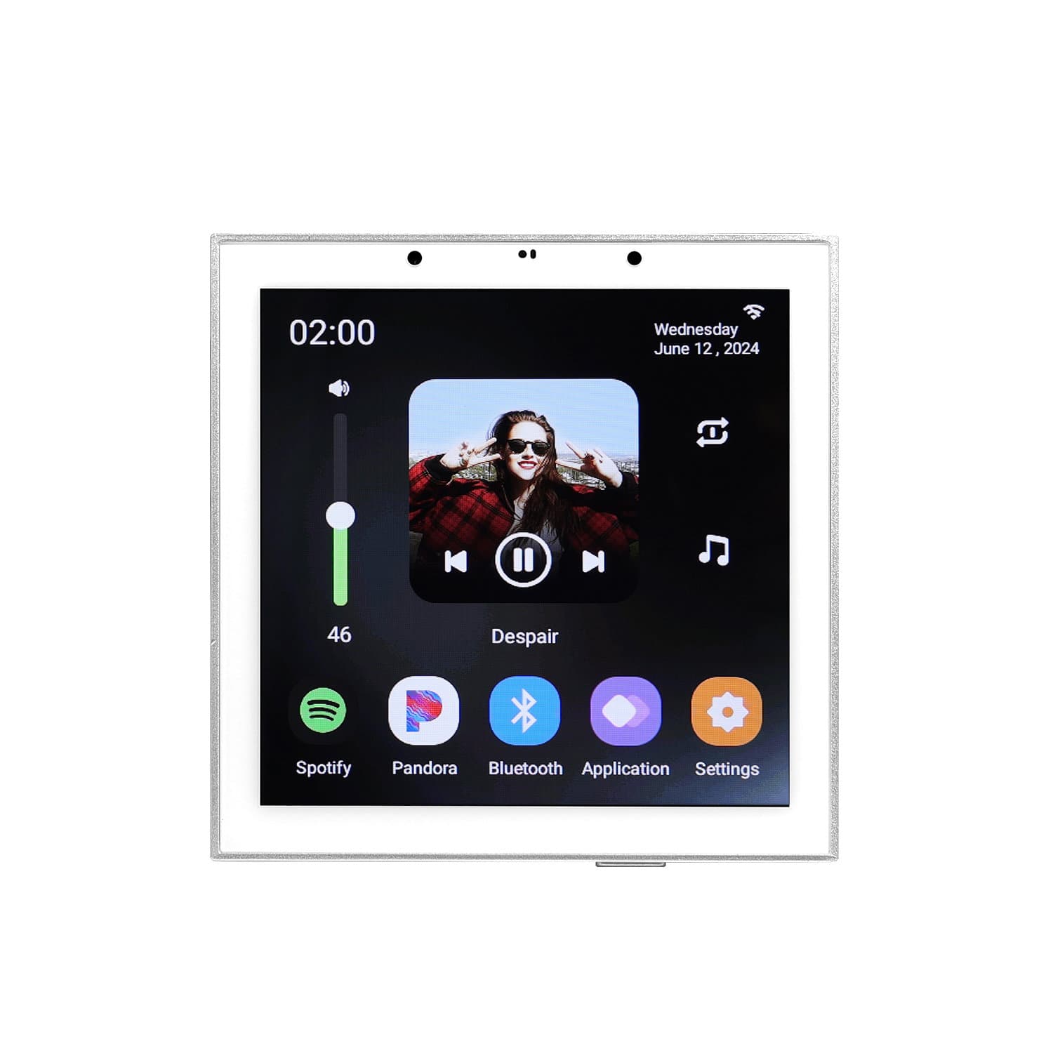 Amplificatore da muro 2 x 50W - Glemm PA 592