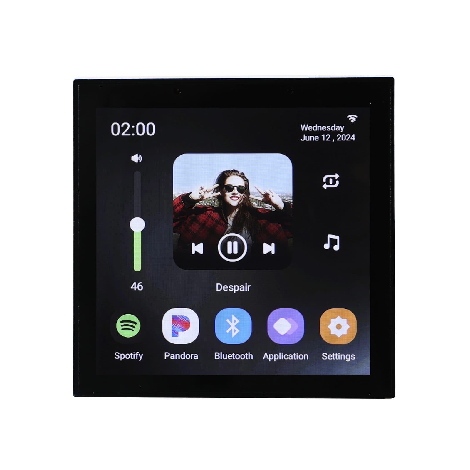Amplificatore da muro 4 x 50W - Glemm PA 594