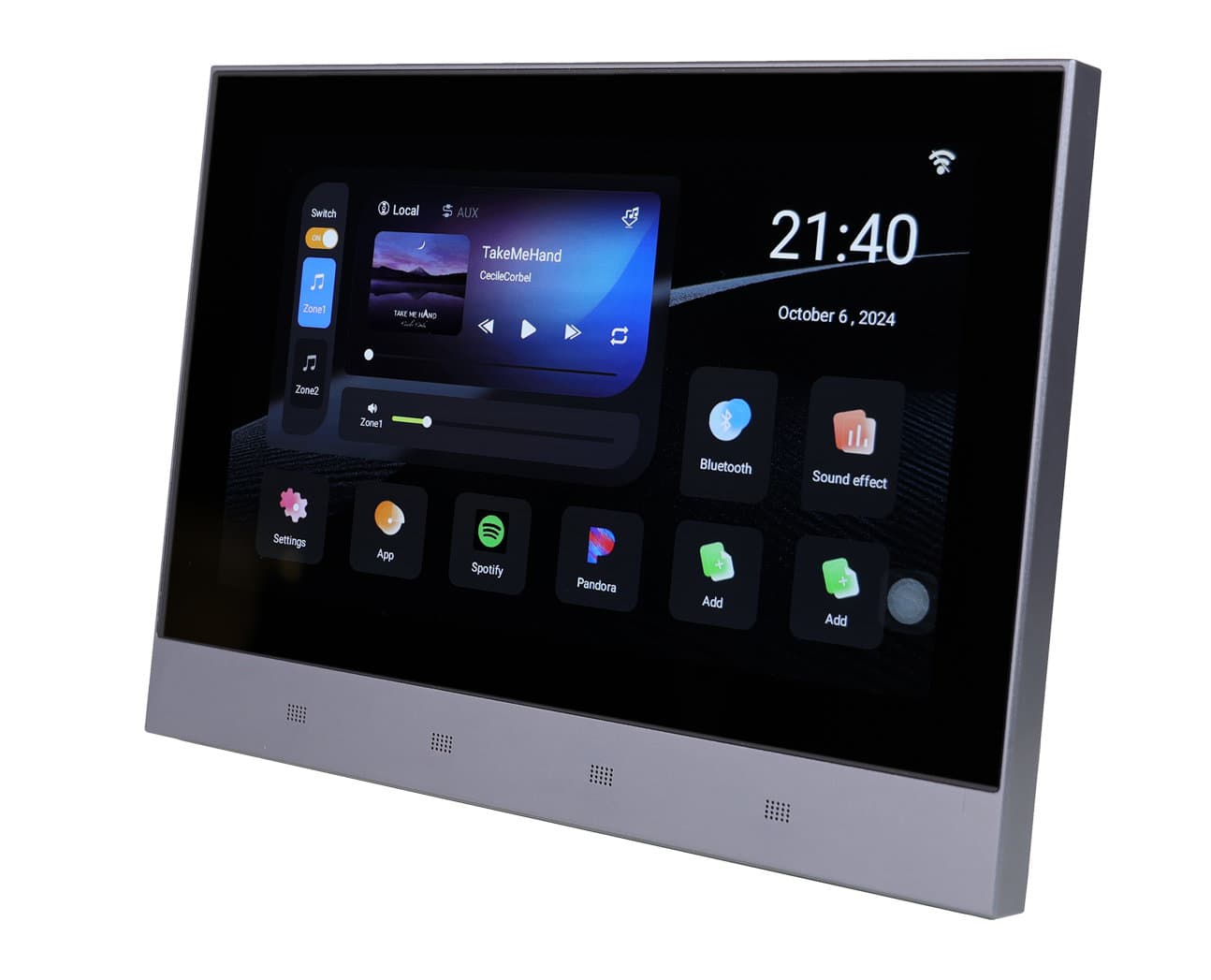 Amplificatore da muro 8 x 40W - Glemm PA 599