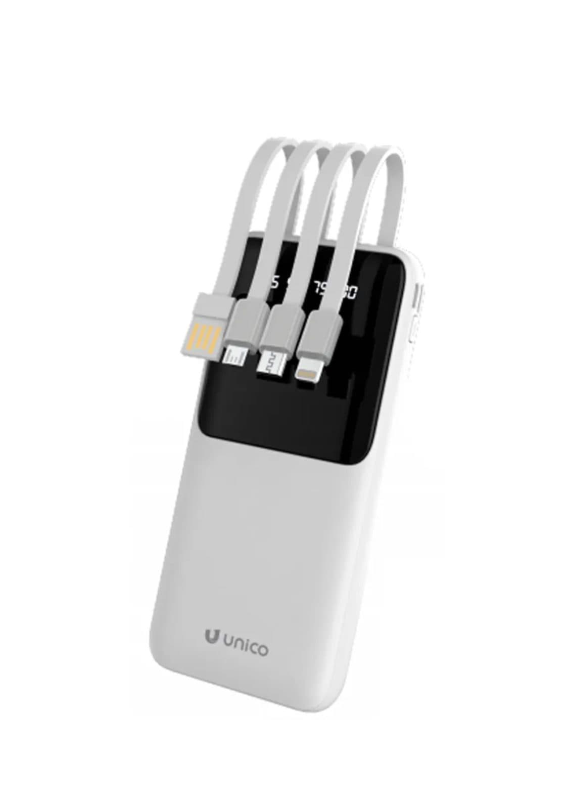 Power bank da 10000mAh con display digitale - Unico PB 1702W