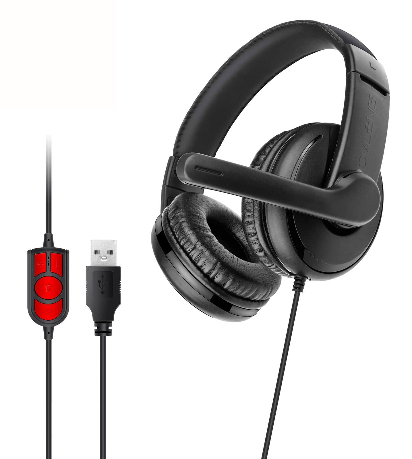Cuffia USB con microfono - Ovleng Q6
