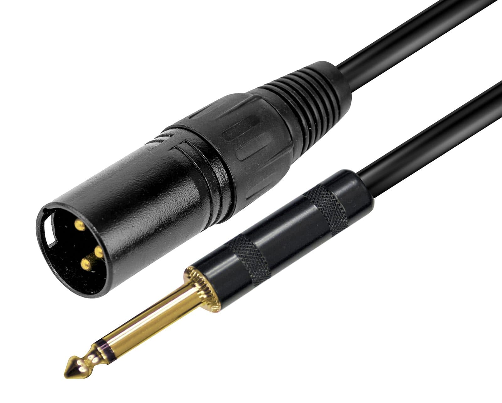 Cavo XLR M - Jack 6.3mm - 5m - Ridem RDM C185