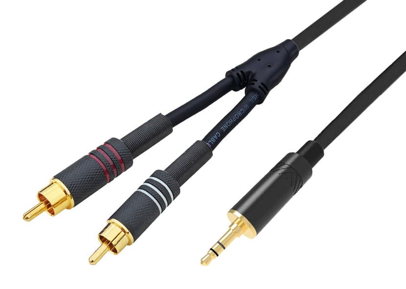 Cavo 3.5mm ST / 2x RCA M 5m - Ridem RDM C55
