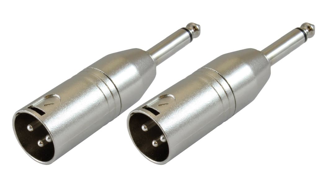 Adattatori XLR M /Jack 6.3mm mono - Ridem RDM CN5