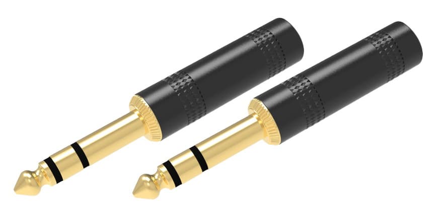Coppia connettori jack 6.3mm stereo - Ridem RDM CN7